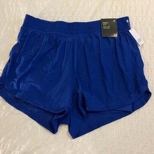 GapFit High Rise Mesh Double Layer Running Shorts